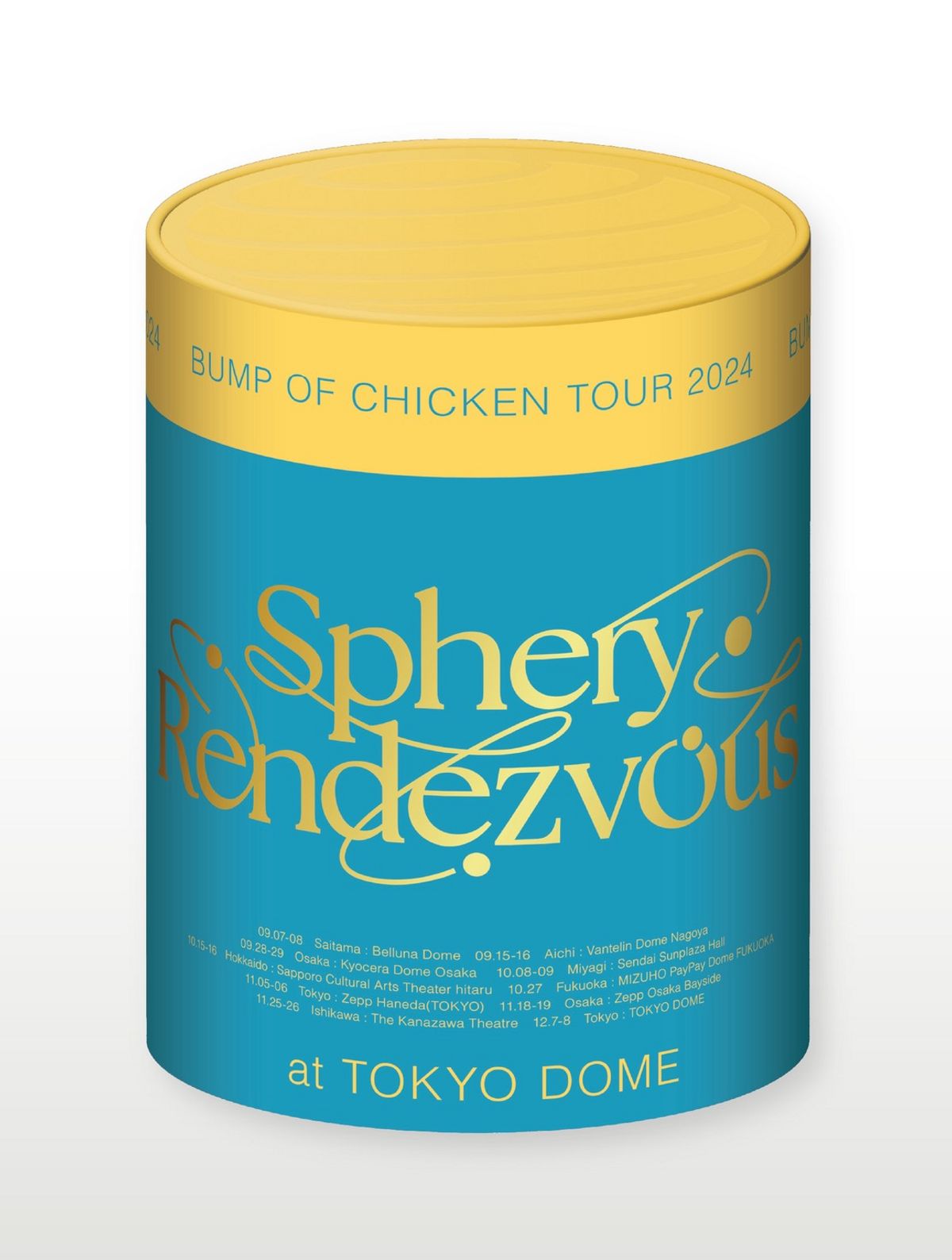 ライブ映像作品「BUMP OF CHICKEN TOUR 2024 Sphery Rendezvous at